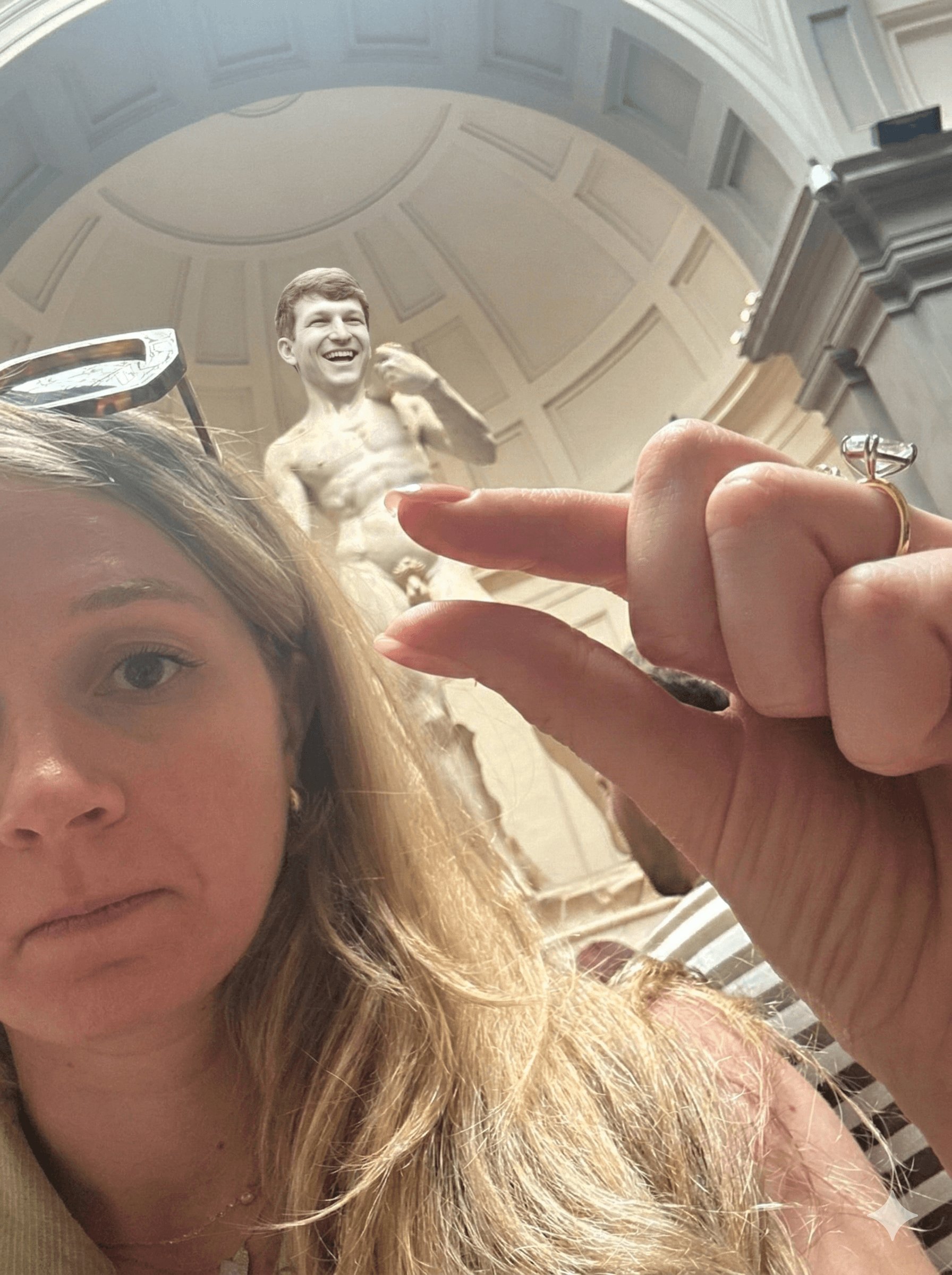 Cole Kuczerpa as Michelangelo's David